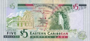 East Caribbean States, 5 Dollar, P42l